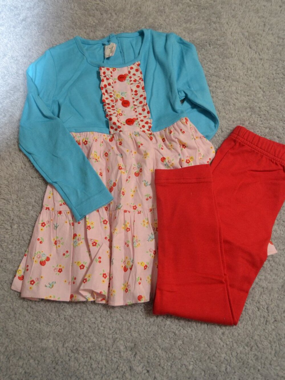 Ruffle Tunic set